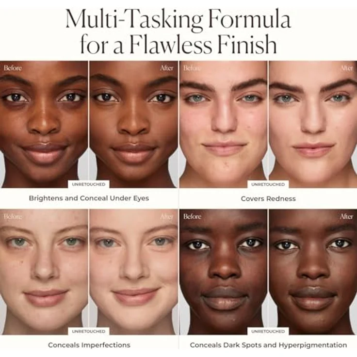 Laura Mercier REAL FLAWLESS CONCEALER 2W1, 5,4 ml, langanhaltender Concealer mit natürlichem Finish, 1N1 – Bild 7