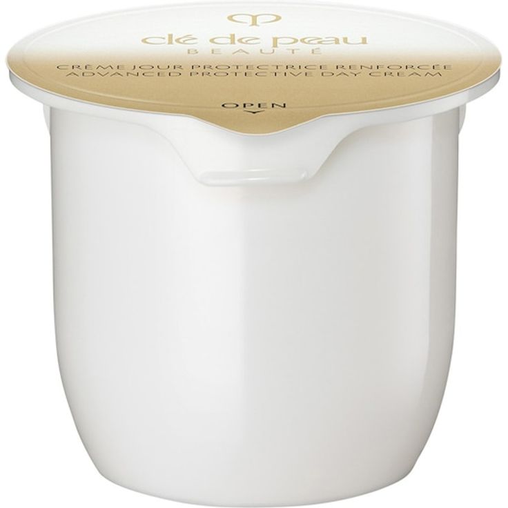 Clé de Peau Beauté Advanced Protective Day Cream, Tagescreme für Damen zur Unterstützung von Festigkeit und Elastizität, 50 ml, nachfüllbar