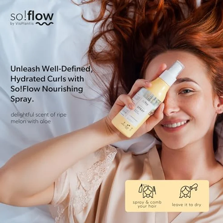 SO!FLOW So!Flow Nourishing Spray für lockiges Haar, feuchtigkeitsspendend und stärkend, 150ml – Bild 2