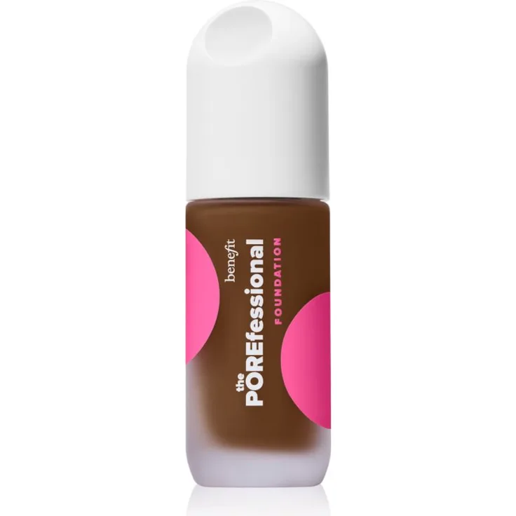Benefit The POREfessional Foundation, flüssiges aufhellendes Make-up mit Niacinamid, Farbton 37N Brilliant, 30 ml