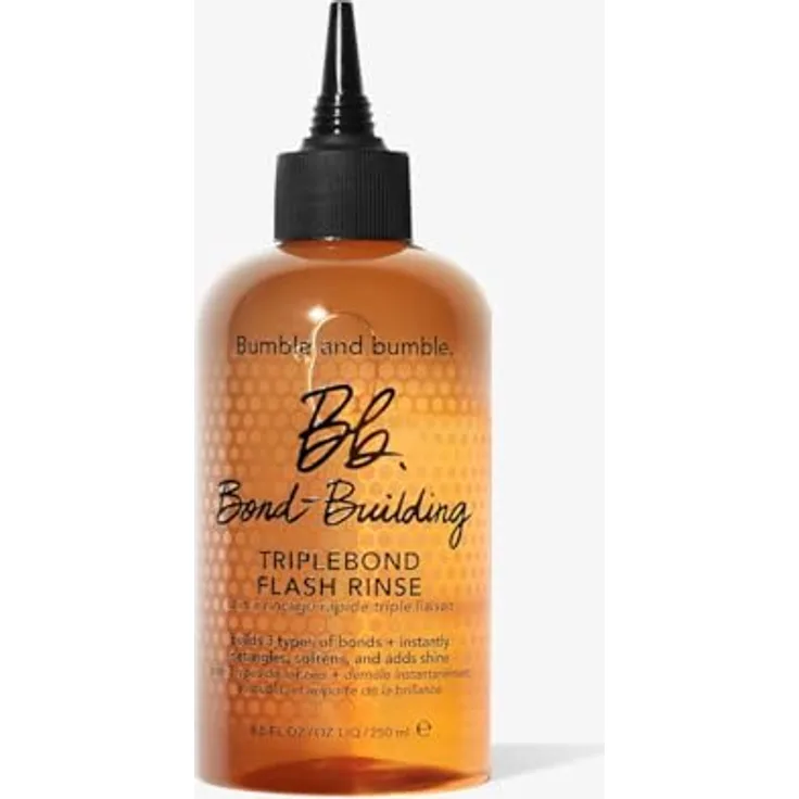 Bumble and bumble Bb.Bond-Building Triplebond Flash Rinse, Haarpflege für beschädigtes und brüchiges Haar, 250 ml, mit Provitamin B5 für brillanten Glanz und intensive Regeneration