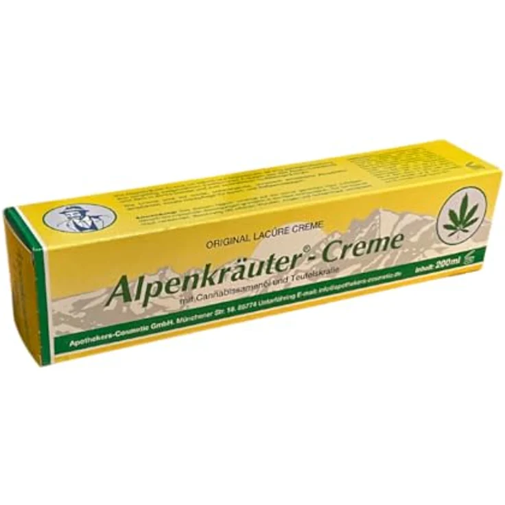 Alpenkräuter Creme 200 ml  – Bild 5