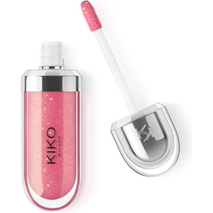 KIKO Milano 3D Hydra Lipgloss, hydratisierendes Lipgloss, Farbton 33 Pearly Watermelon, 6.5 ml, glanz und feuchtigkeitsspendend – Bild 1