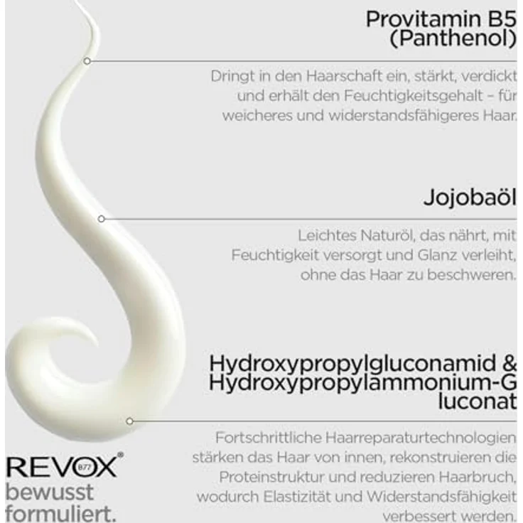 REVOX B77 Plex Bond Perfect Formula Step 2, 260 ml, professionelle Haarbehandlung zur Rekonstruktion und Schutz der Haarporosität nach chemischen Behandlungen – Bild 3