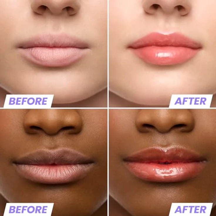 Wonderskin Lip Rehab Serum Oil - Flirt - Intensiv feuchtigkeitsspendendes Lippenöl mit nicht klebendendem Glanz, 3.57 ml – Bild 4