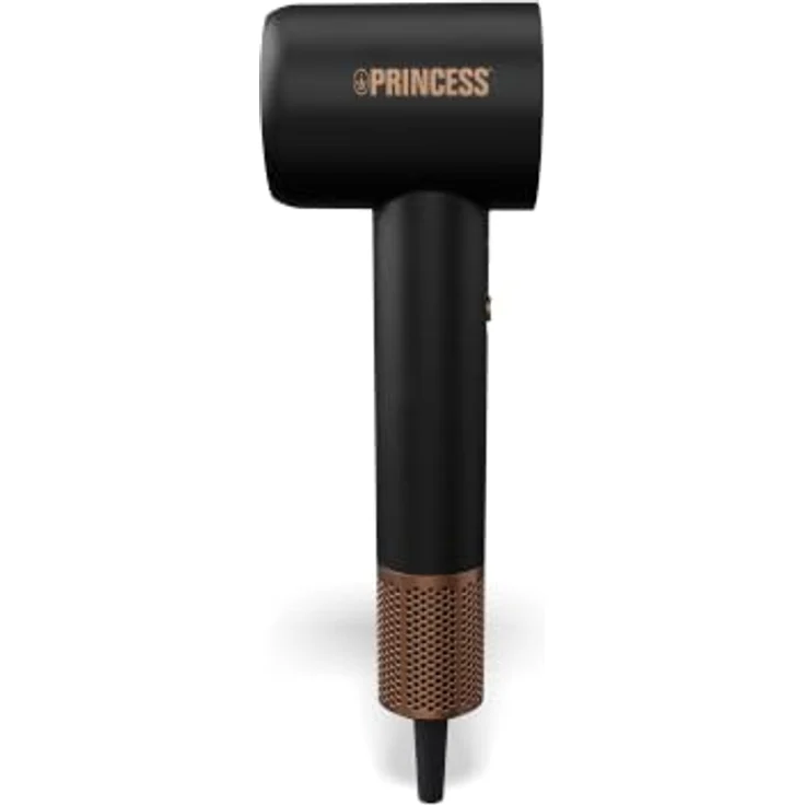 Princess Hair Dryer Pro, Haartrockner mit BLDC-Motor 1600 W, 110.000 U/min Luftstrom, 4 Heizstufen, 2 Geschwindigkeiten und magnetischer Stylingdüse – Bild 3