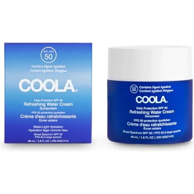 COOLA Refreshing Water Cream SPF 50, Gesichtscreme mit Hyaluronsäure und Kokoswasser, 50 ml – Bild 2