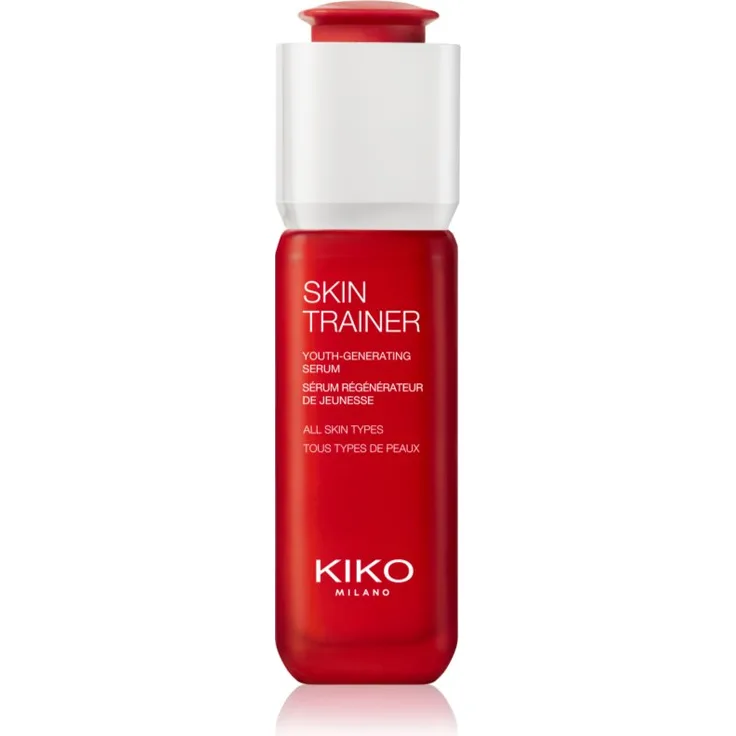 KIKO Milano Skin Trainer Serum, Anti-Aging Gesichtsserum mit Falten glättender Wirkung, 40 ml