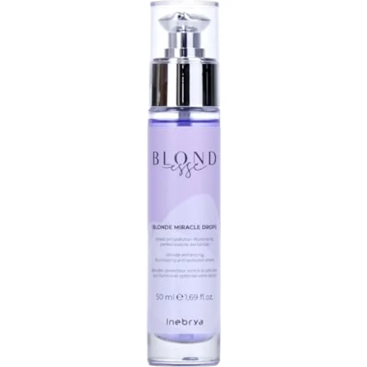Inebrya Blonde Miracle Drops 50ML, Haarkur & -öl mit Qualität/Haltbarkeit & langer Lebensdauer – Bild 1