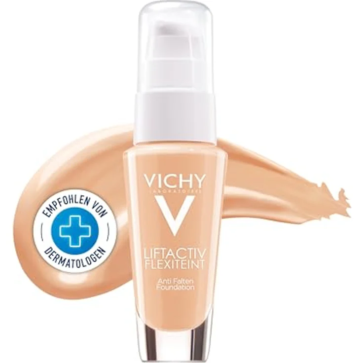 Vichy Make-up Liftactiv Flexiteint Antifalten-Foundation 25 Clair Nude 30 ml – Bild 2