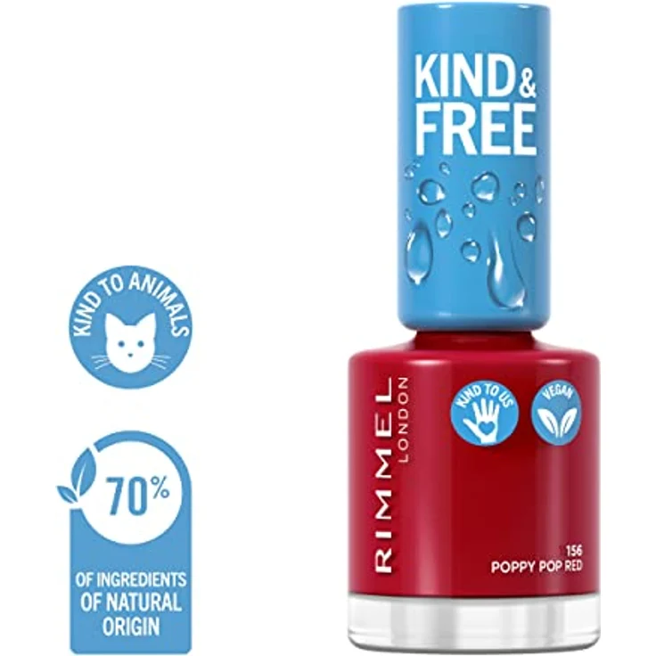 Rimmel London Nagellack 8 ml in exklusiver Farbnuance – Hochglänzendes Finish für perfekte Nägel – Bild 2