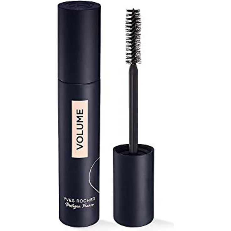 Yves Rocher Wimperntusche Hinzufügen von Volumen, 8ml, mit Rizinusöl und Kornblumenwasser, für empfindliche Augen