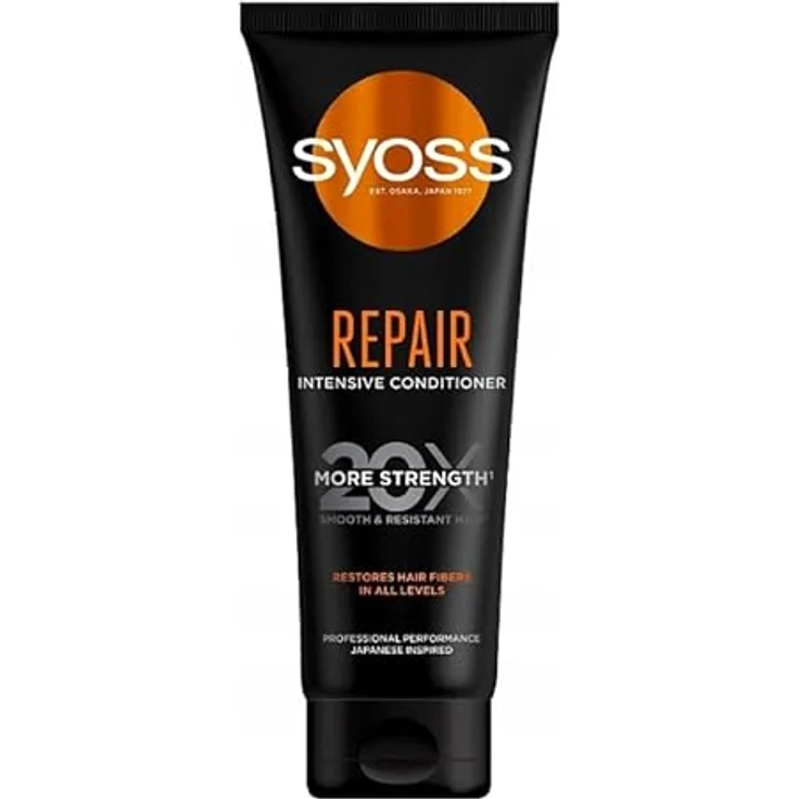 Syoss Repair Intensive Trockenhaar Conditioner 250ml - für trockenes und strapaziertes Haar, Japan-inspiriert – Bild 1