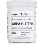 Sheabutter kaltgepresst und unraffiniert 500g - 100% reine Pflege oder perfekte Basis für hochwertige Pflegeprodukte von wesentlich.