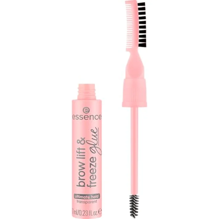 essence Brow Lift & Freeze, transparentes Gel für Augenbrauen mit Laminierungseffekt, 7 ml – Bild 1
