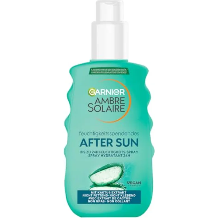 Garnier Ambre Solaire After Sun Spray, feuchtigkeitsspendende Pflege zur Bräunungsverlängerung, 150 ml
