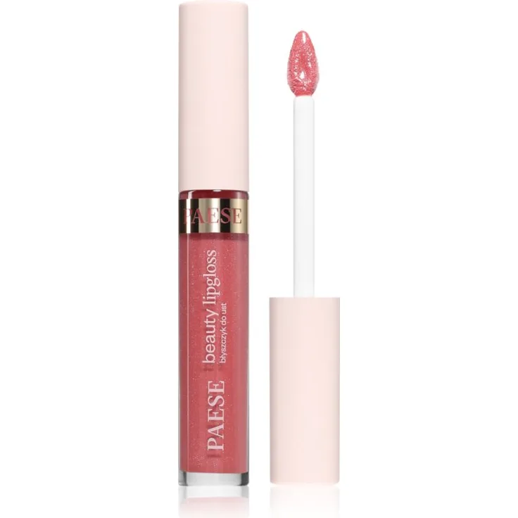 Paese Tasty Lips Beauty Lipgloss, hochglänzender Lipgloss in Farbton 12 berry drizzle, 4.5 ml