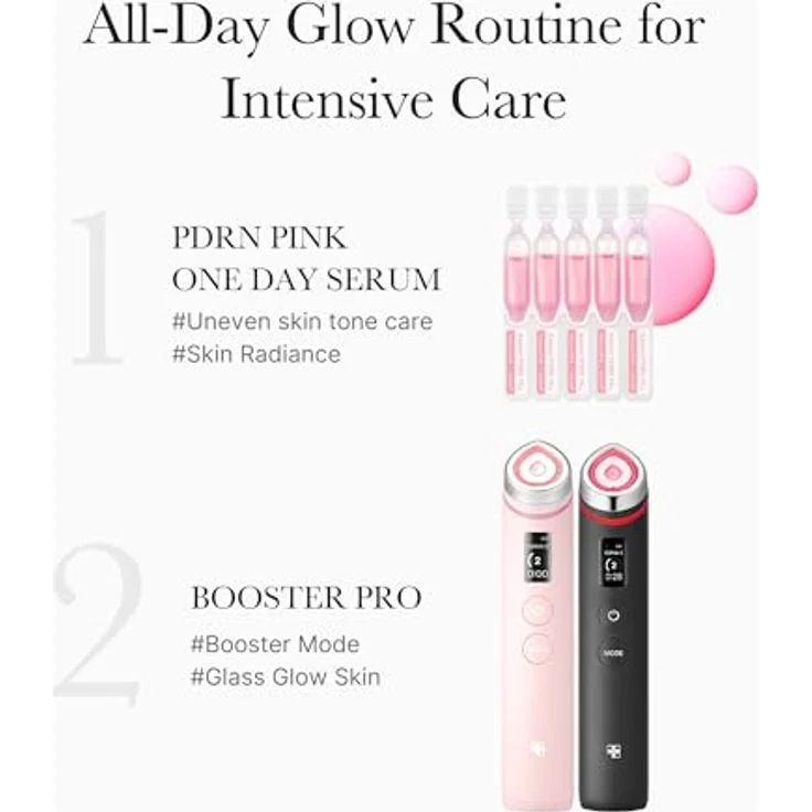 Medicube PDRN Pink One Day Serum Set, 10 Ampullen à 1,5 ml, feuchtigkeitsspendendes Anti-Aging Serum mit Lachs-DNA, Hyaluronsäure, Niacinamid & Peptiden für strahlende Haut – Bild 6