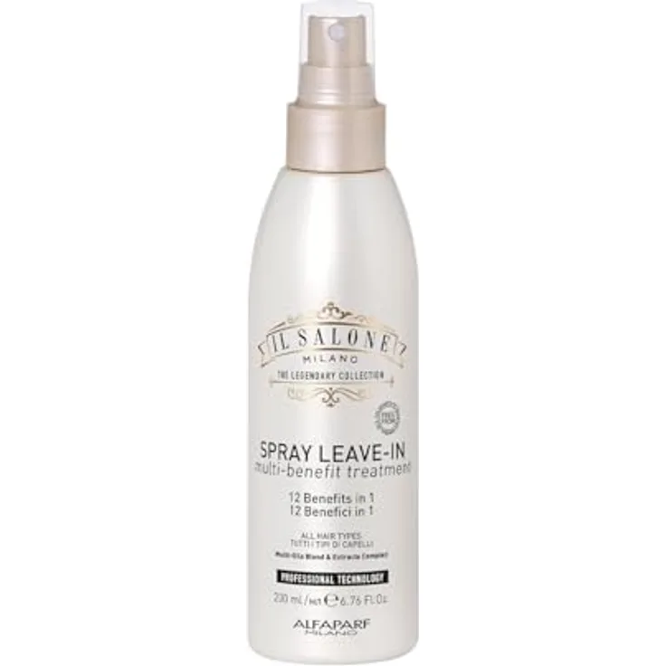 Alfaparf Milano Il Salone Milano Multi-benefit, Leave-in Haarspray für alle Haartypen, 200 ml - vegan, feuchtigkeitsspendend, erleichtert das Kämmen