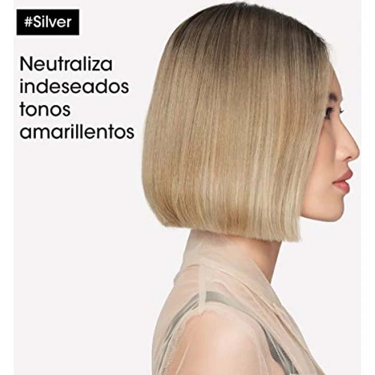 L´Oréal Professionnel Série Expert Silver Shampoo Pflegeshampoo für graues Haar 300 ml – Bild 6