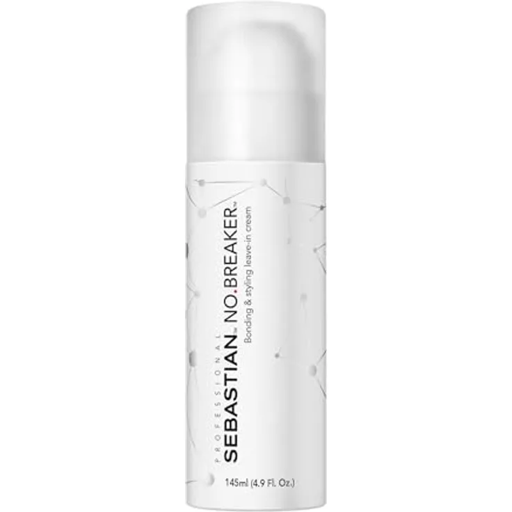 SEBASTIAN PROFESSIONAL NO.BREAKER Bonding und Styling Leave-in Cream, Intensive Pflegecreme mit Hitzeschutz, 72 H Anti Frizz-Effekt, Flexibler Halt, 145ml