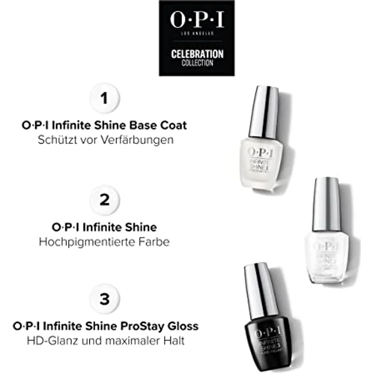 OPI Celebration Collection Infinite Shine Nagellack 15 ml Snow Day in LA – Bild 6
