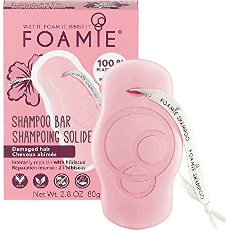 Foamie Seife Shampoo Bar Hibiskiss 80 g