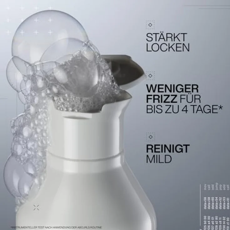 REDKEN Pflegendes Shampoo zur Regeneration der Struktur von behandelten, geschädigten Locken, Mit Zitronensäure und Glycin, Silikonfrei, Vegan, Acidic Bonding Curls Shampoo, 1 x 300 ml – Bild 2