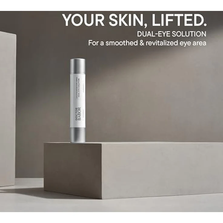 BABOR DOCTOR BABOR Dual Eye Solution | Pflege-Duo für strahlende Augen Tag & Nacht | Medizinische Kosmetik, 15ml Tagespflege und 15ml Nachtpflege – Bild 3