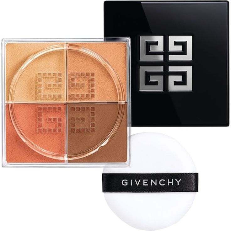 GIVENCHY Prisme Libre 4-Color Loose Powder, TEINT MAKE-UP, 10 g, shimmernd-mattes Finish, Farbe: Tulle Opalescent