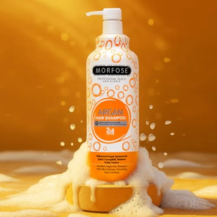 Morfose Argan Haar Shampoo 1000 ml – Bild 7
