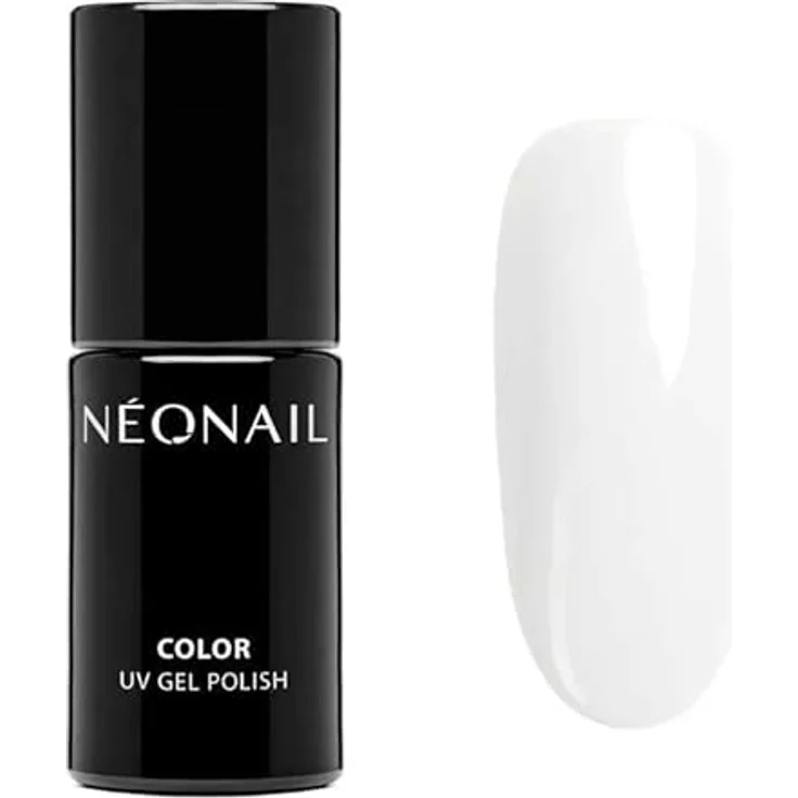 NÉONAIL UV Nagellack 7,2 ml - Milk Shake Weiß - Langanhaltend bis 21 Tage - Starke Pigmentierung - Aushärtung in LED/UV-Lampe – Bild 1