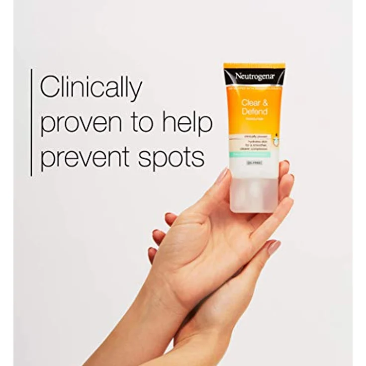 Neutrogena Clear & Defend Moisturizer Feuchtigkeitscreme für unreine Haut 50 ml für Frauen – Bild 4