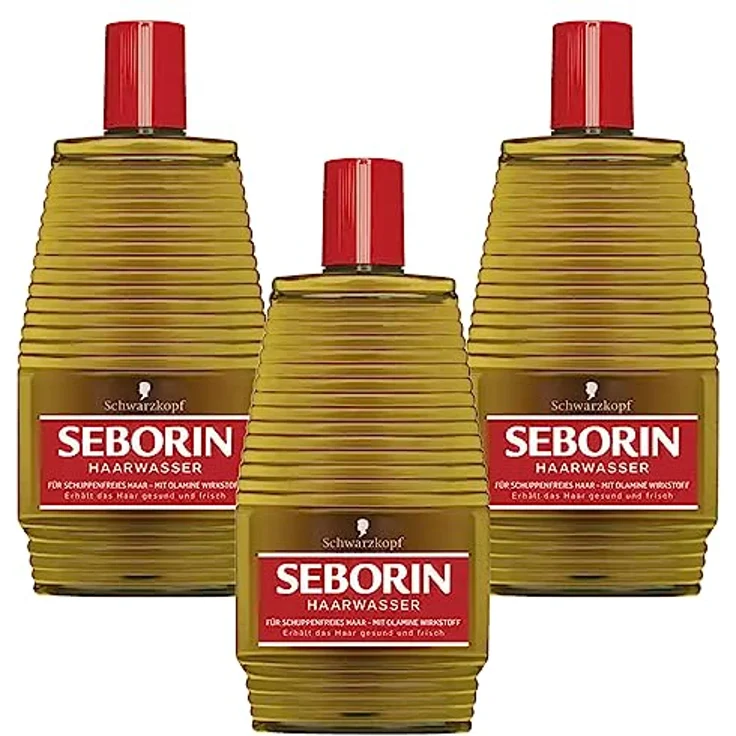 3x Schwarzkopf Seborin Haarwasser für trockene Kopfhaut & Anti Schuppen je 400ml – Bild 1