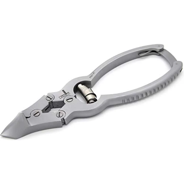 REMOS Profi Nagelzange/Kopfschneider, Edelstahl 16 cm, ergonomisch mit zwei Spitzen für präzisen Schnitt