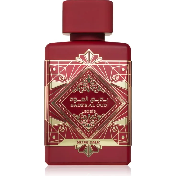 Lattafa Badee Al Oud Sublime, Unisex Eau de Parfum, 100 ml, holziger Duft mit Kräuternoten
