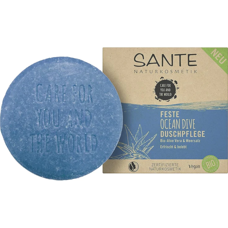 Sante Ocean Dive Festes Duschgel 80 g – Bild 1