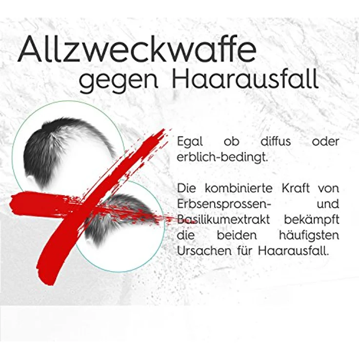 Vitabay Hair Growth Solution 70 ml • Serum gegen Haarausfall für sie und ihn • Haarverdichtung & Haarwachstum – Bild 2