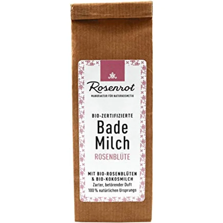 Rosenrot Bademilch Rosenblüte 150 g
