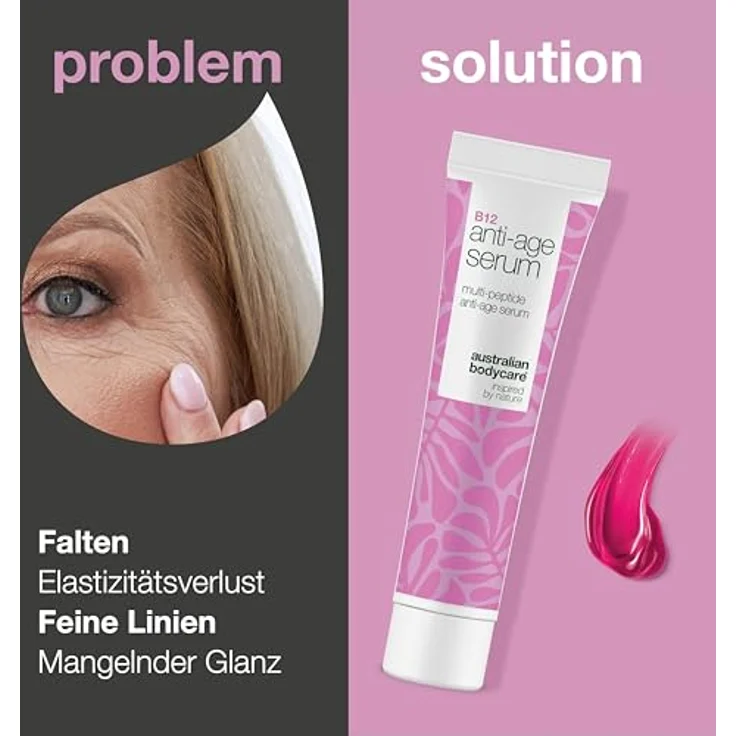 Australian Bodycare B12 Gesichtsserum, 30 ml, festigend mit intensiver Feuchtigkeitspflege und Hautverjüngung – Bild 2