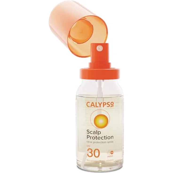 Calypso Haar- und Kopfhautschutzspray LSF30, nicht fettig, hoher UVA und UVB Schutz, wasserfest, 50 ml – Bild 3