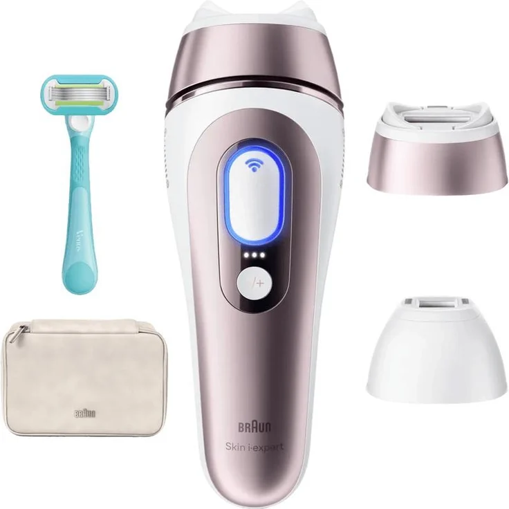 Braun Smart IPL Skin i-expert Pro 7 PL7211, Licht-Haarentferner mit präzisem Behandlungskopf und Hauttonerkennung