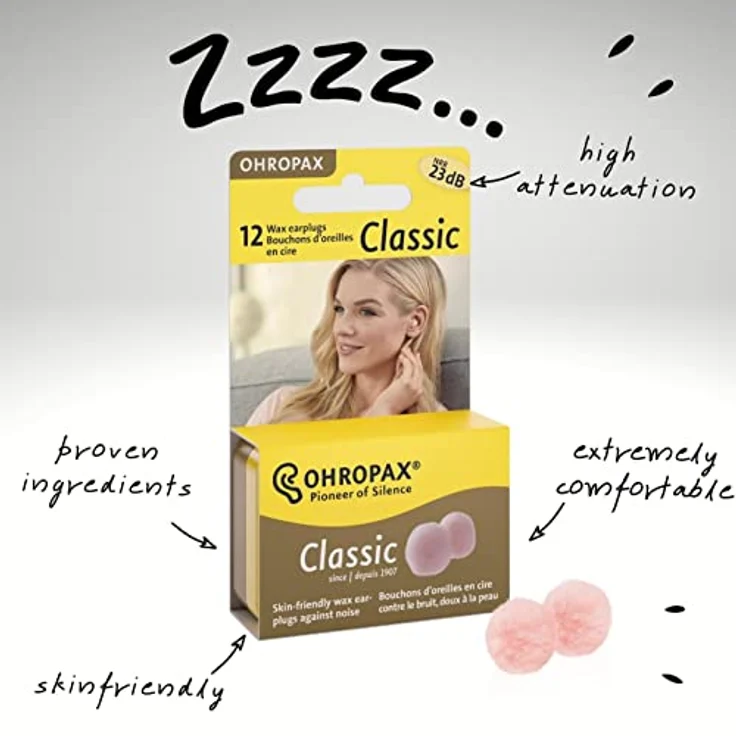 OHROPAX Geräuschschützer Classic 12 ST - Preisvergleich – Bild 5