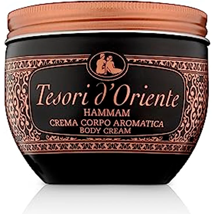 Tesori d'Oriente Körpercreme 'Hammam', 300 ml, aromatische Bodylotion mit Argan-Öl und Orangenblüte, feuchtigkeitsspendende Body Butter für Körper und Sinne – Bild 1