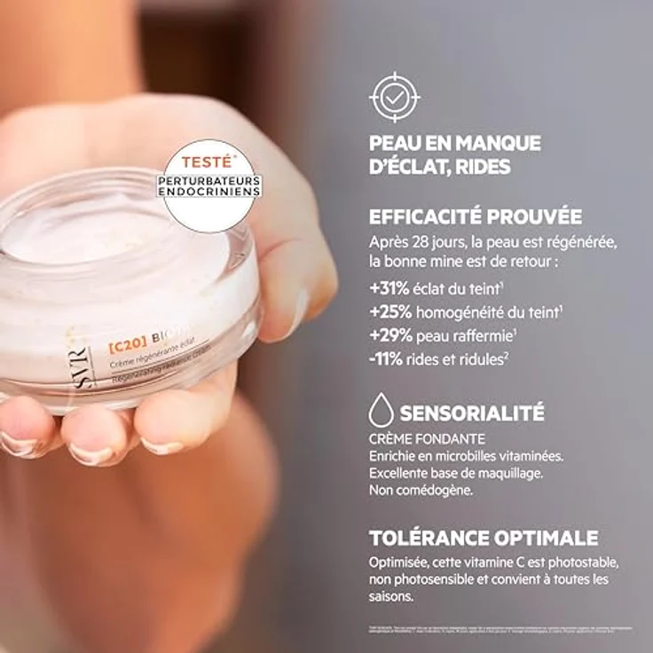 SVR Creme Biotic (C20) Biotic 50 ml mit pflegender Wirkung für alle Hauttypen – Bild 6