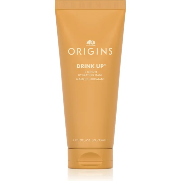 Origins Drink Upâ„¢ 10 Minute Hydrating Mask, feuchtigkeitsspendende Gesichtsmaske mit Aprikose & Gletscherwasser, 75 ml