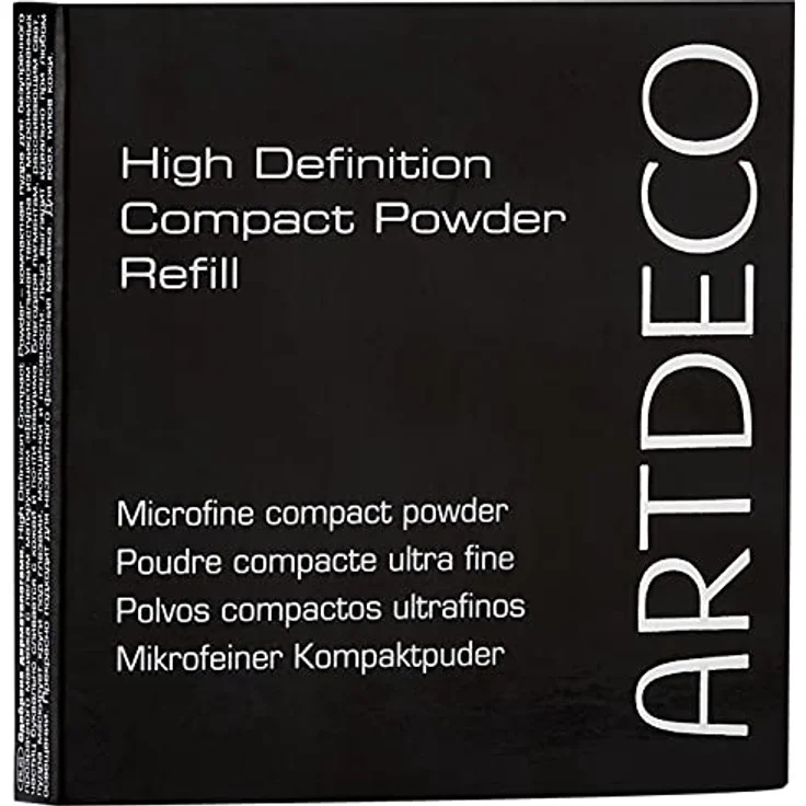 Artdeco Make-up High Definition Compact Powder Refill Puder 08 Natural Peach, mit einer festen Textur  – Bild 3