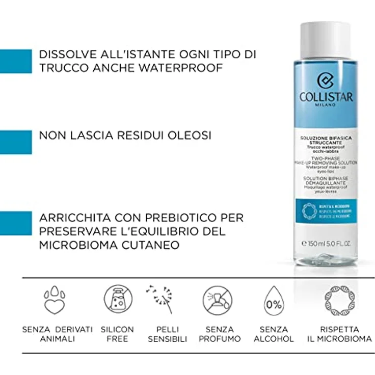 Collistar professioneller Kajalstift, n.11 Metallic Blue, weicher, wasserfester, ophthalmologisch getesteter Kajalstift, dreifache Verwendung: inneres Auge, äußeres Auge und Lidschatten, 1,2 ml – Bild 2