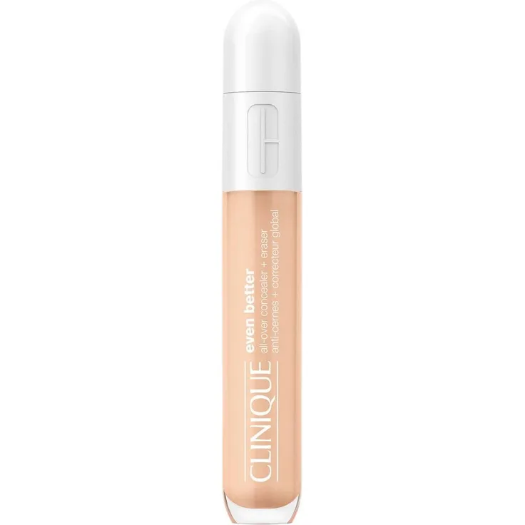 Clinique Even Better All Over Concealer+Eraser, Concealer mit Vitamin C und Hyaluronsäure, WN 46 Golden Neutral, 6ml