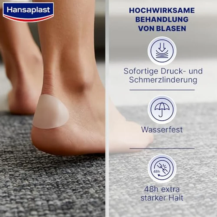 Hansaplast SOS Blasen-Pflaster, Groß (1 x 5 Stück) – Bild 2